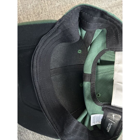 Michigan State Spartans Nike Dri-FIT Hat Green Strapback Mesh Logo Running - Picture 4 of 5